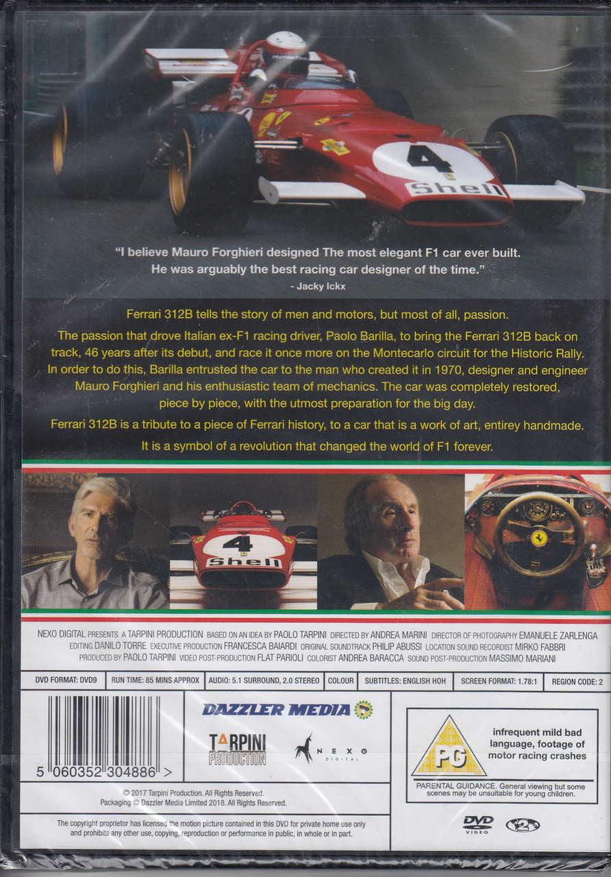 Ferrari 312B The Racing Car That Changed the History of F1