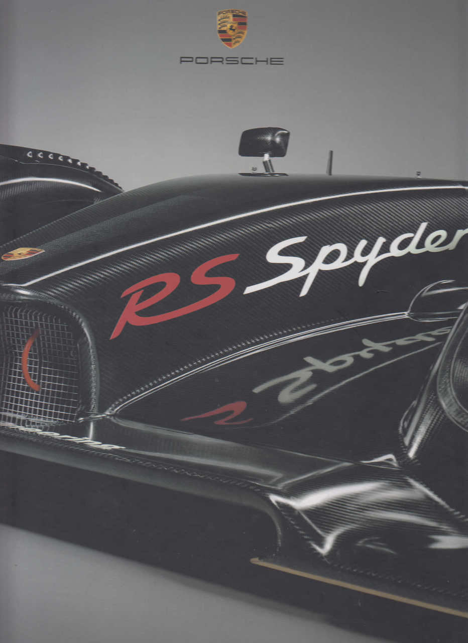 Porsche RS Spyder 2007 (English Edition) (5753A2)