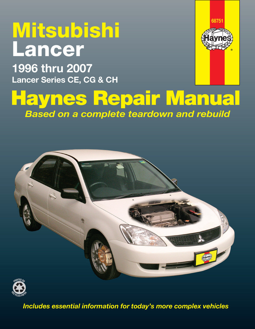 Mitsubishi Lancer CE, CG, CH 1996 - 2007 Workshop Manual