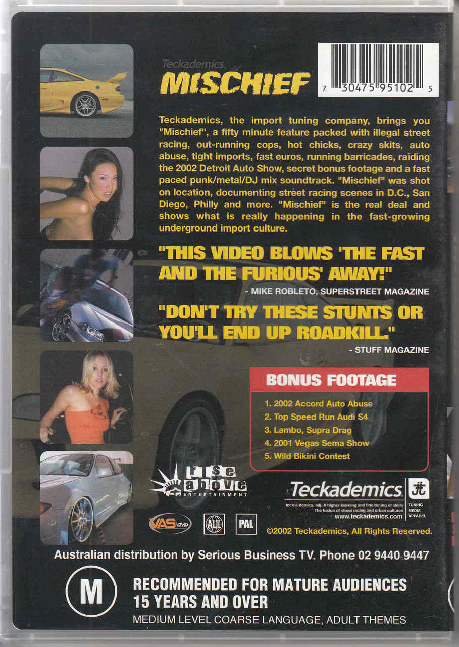 Mischief DVD (730475951025)