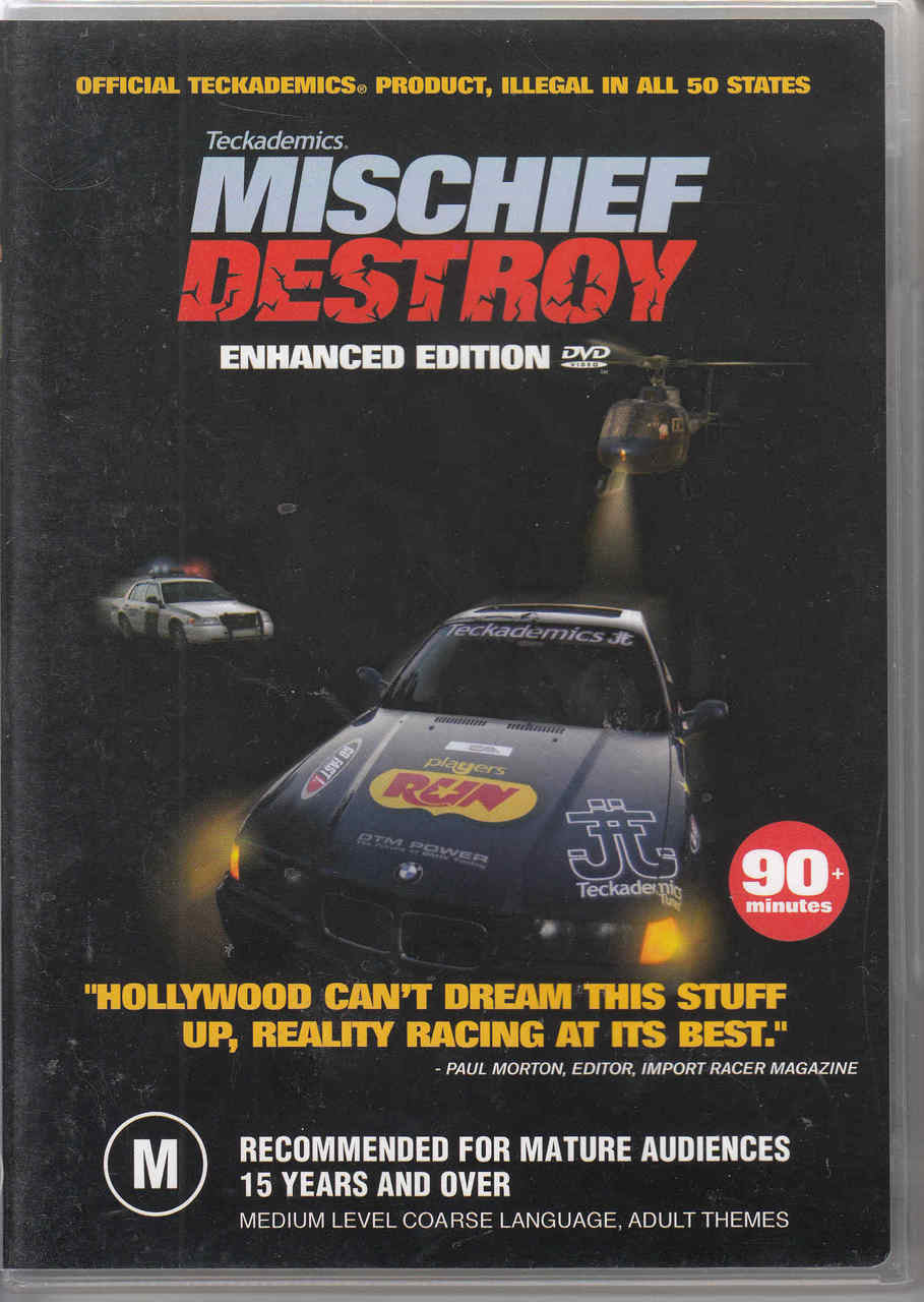 Teckademics Mischief Destroy Enhanced Edition DVD