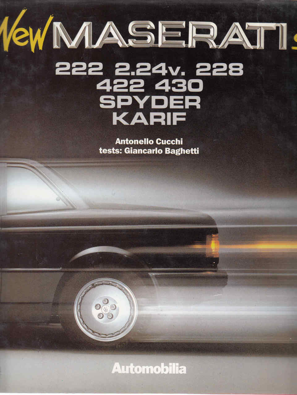 New Maseratis 222, 2.24v. 228 422 430 Spyder Karif (8885880126)