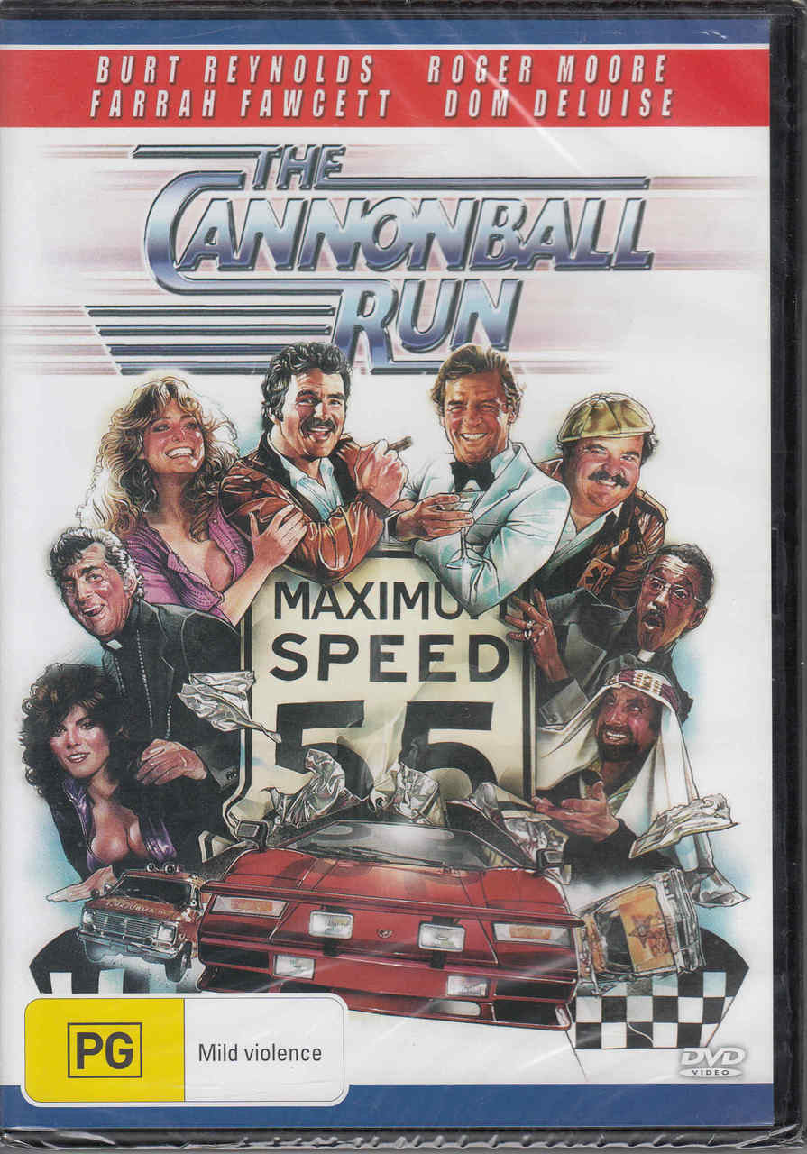 Movie DVD case front with cast photos, red sports car, 'Maximum Speed' and PG label