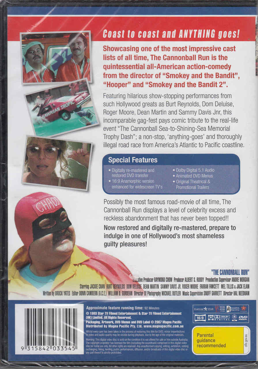 The Cannonball Run - Movie