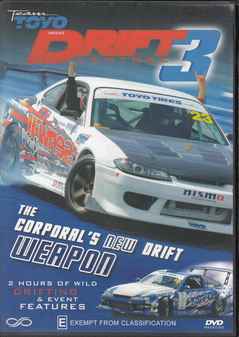 Team Toyo Drift Central 3 Edition 003: The Coropral's New Drift Weapon DVD