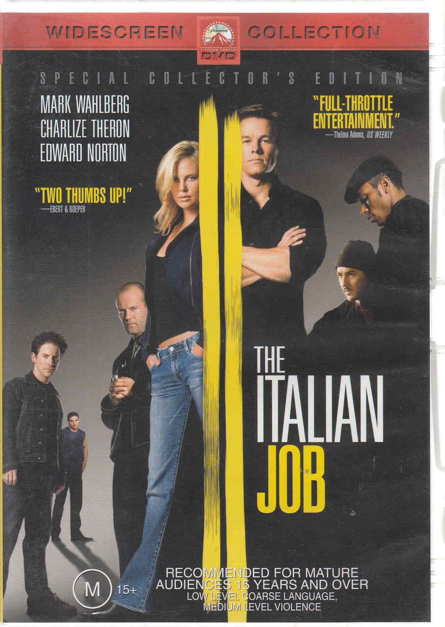 DVD case front cover with cast portraits and large yellow title design