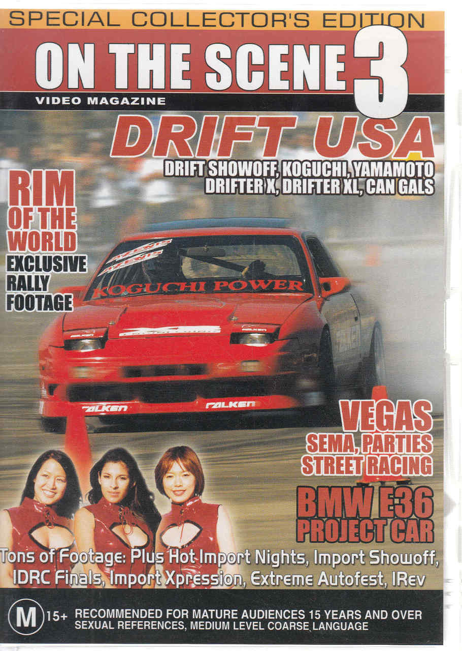 On The Scene 3: Drift USA DVD