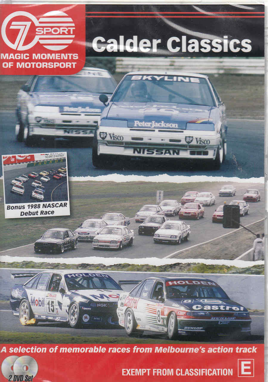 Magic Moments Of Motorsport : Clader Classics DVD (9340601001756) - front