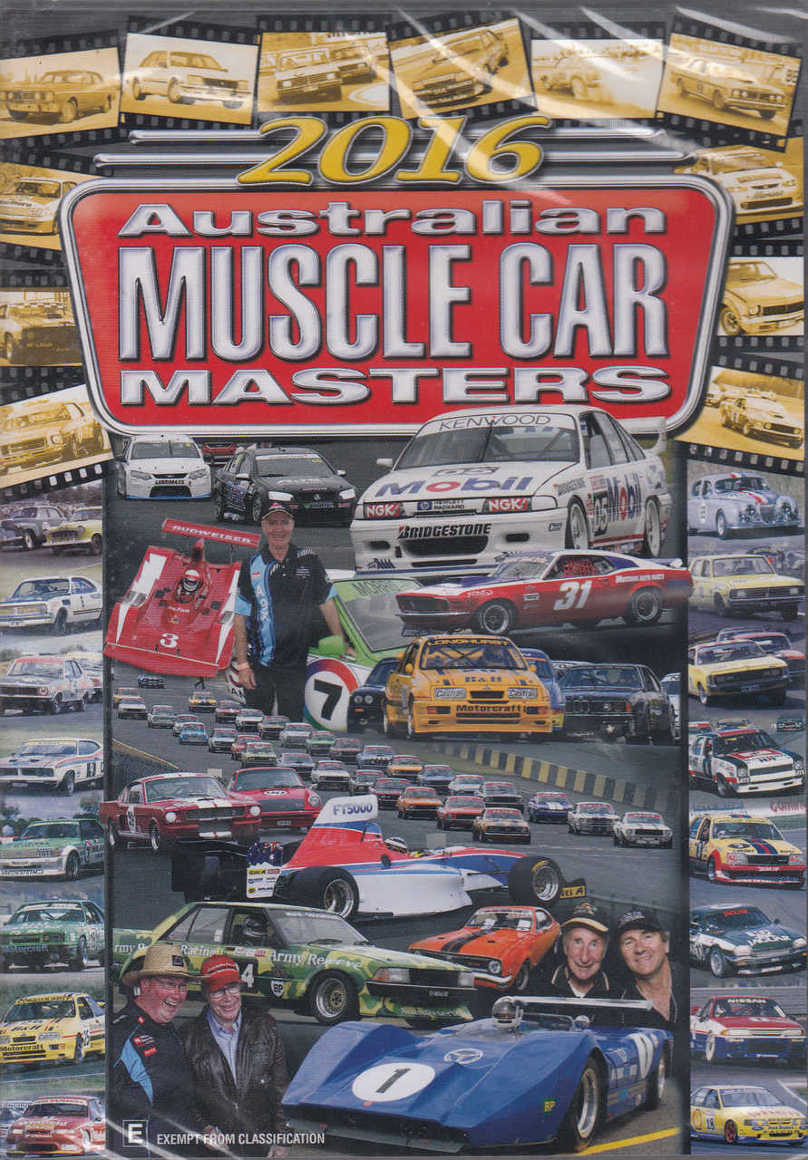 2016 Australian Muscle Car Masters DVD (9340601001770)