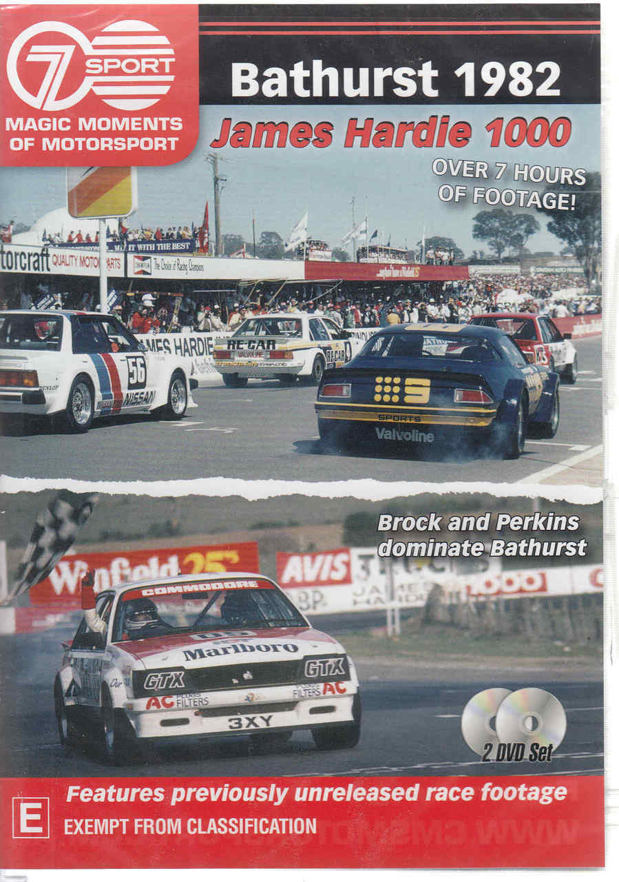 Magic Moments Of Motorsport : Bathurst 1982: James Hardie 1000 DVD (9340601001787)