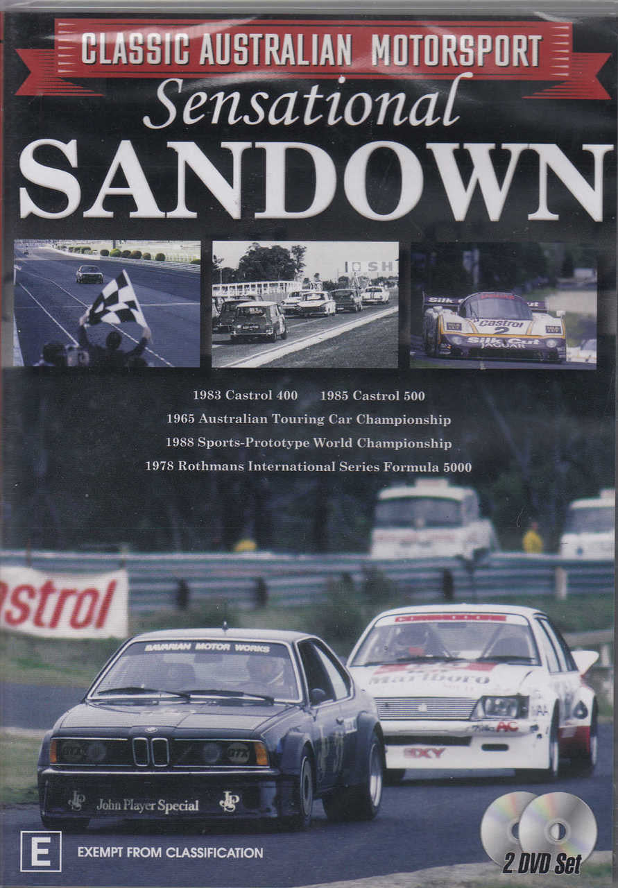 Classic Australian Motorsport - Sensational Sandown DVD (9340601001909)