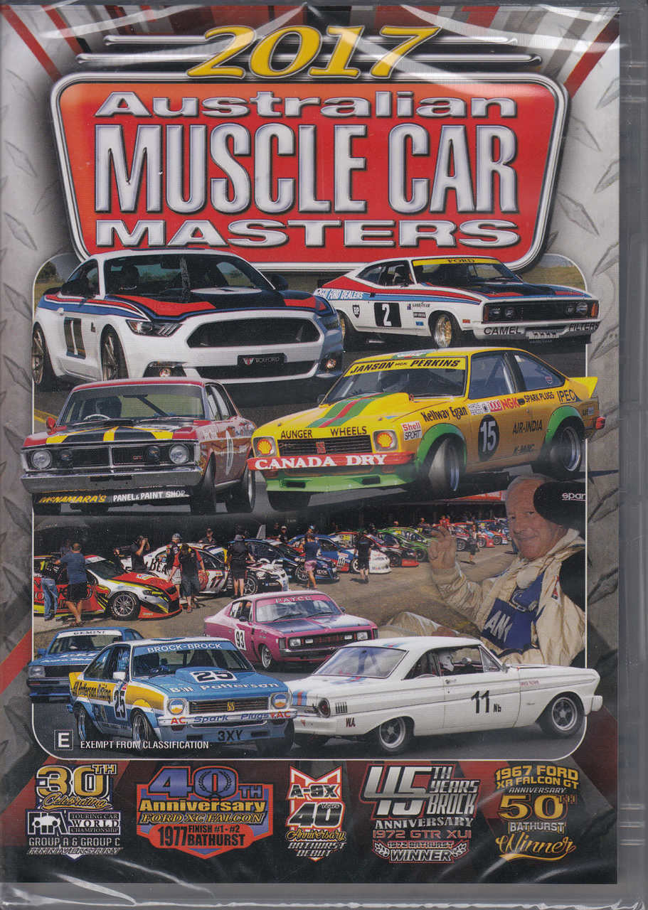 2017 Australian Muscle Car Masters DVD