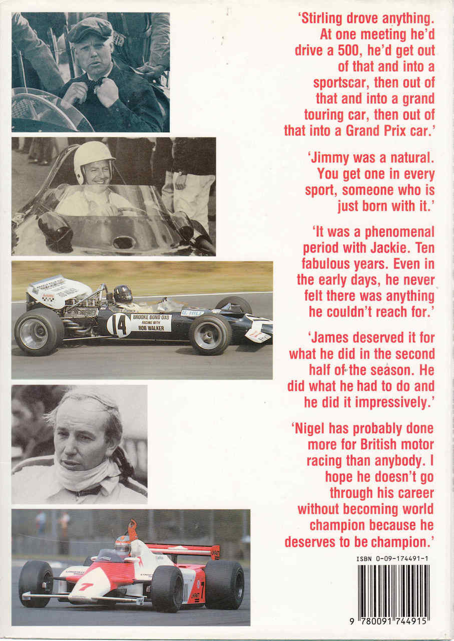 The British Racing Hero: From Moss to Mansell (9780091744915)
