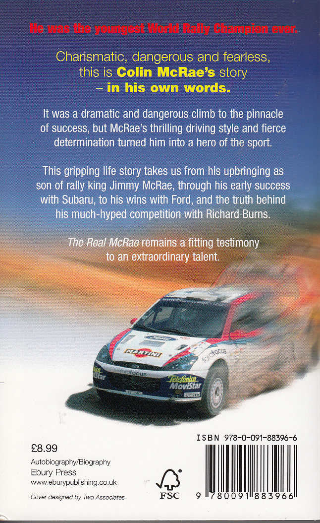 The Real McRae - The Autobiography of the People's Champion (Colin McRae and Derick Allsop)