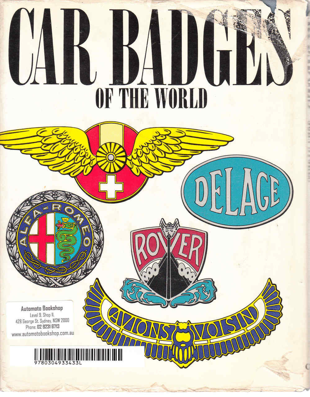 Car Badges Of The World - Tim Nicholson (9780304933433)