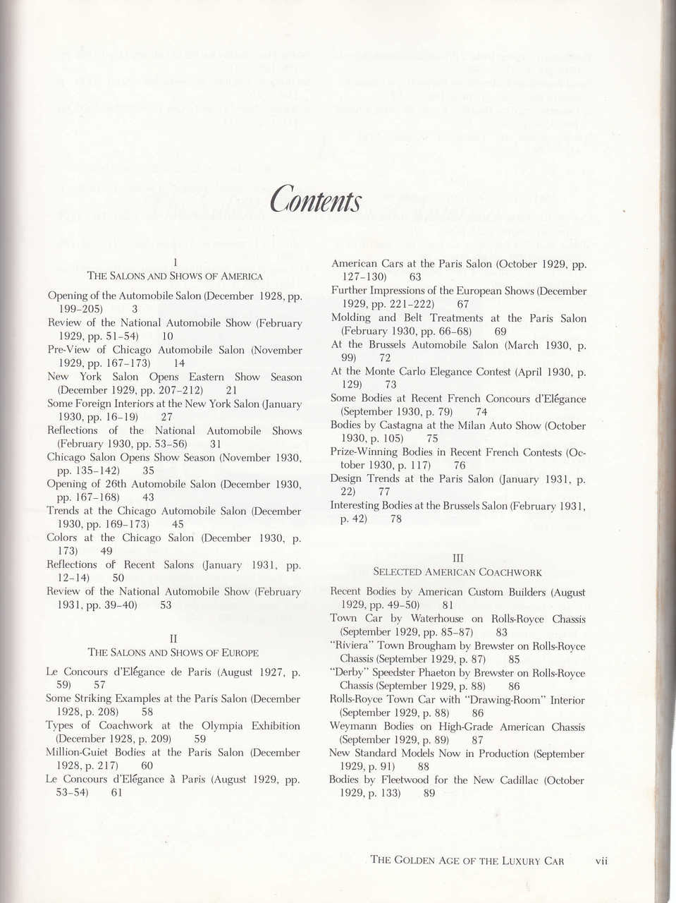 The Golden Age Of The Luxury Car: An Anthology of Articles and Photographs from "Autobody" 1927-1931 (9780486239842) (view)