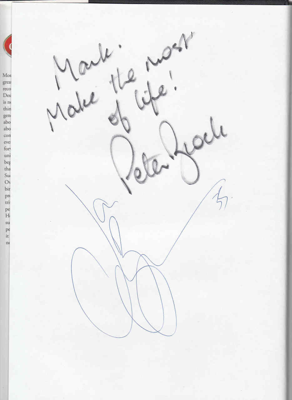 Commodore Lion King: Celebrating 21 Years (Signed By Peter Brock) - sign 1