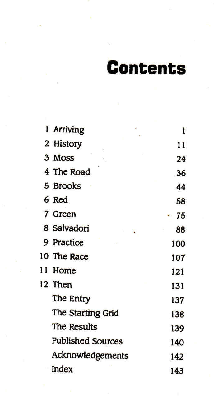 The Last Road Race: 1957 Pescara Grand Prix (Paperback Edition) (9780753818510)  - cont