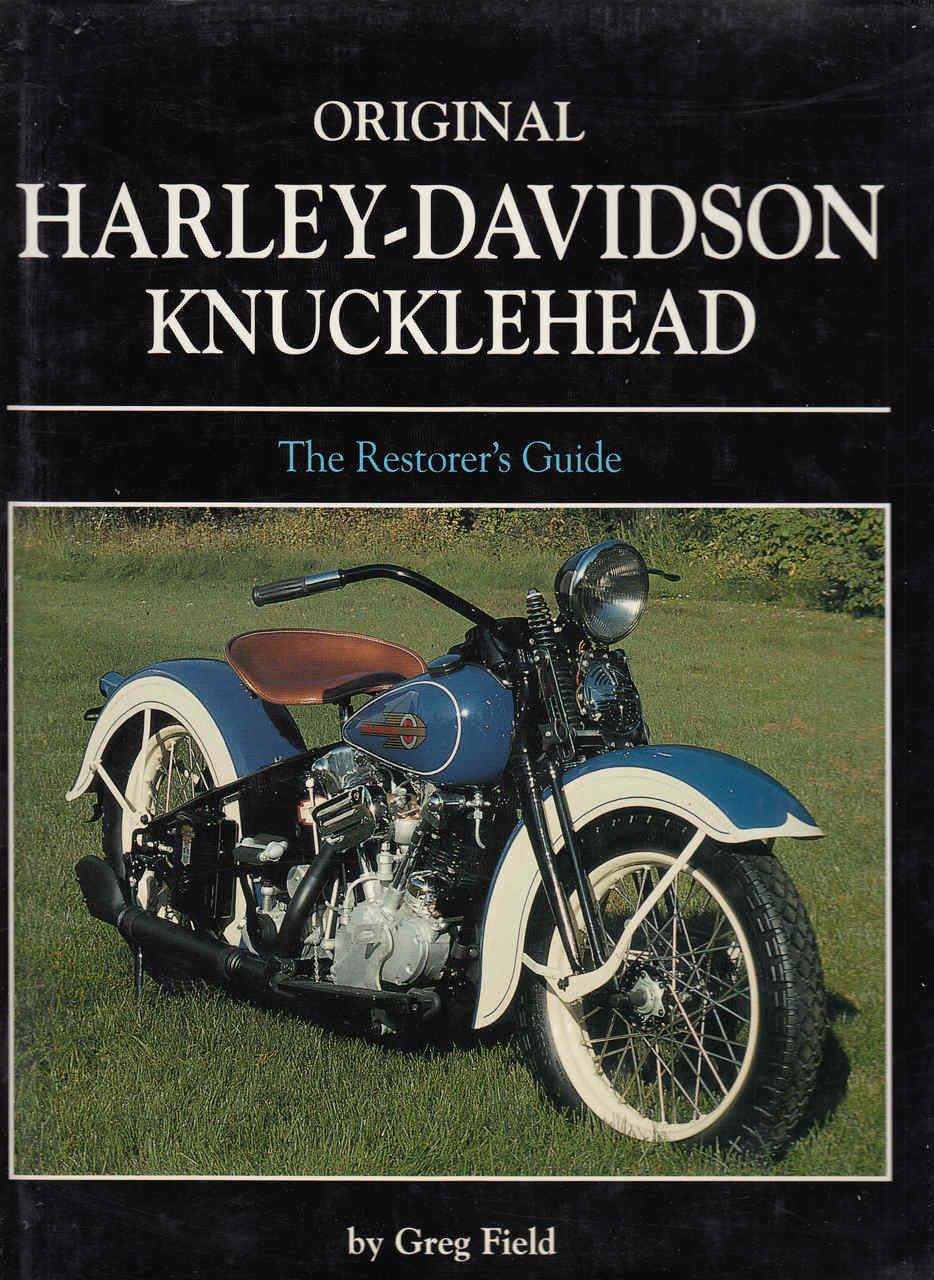 Original Harley-Davidson Knucklehead (9780760310618) - front