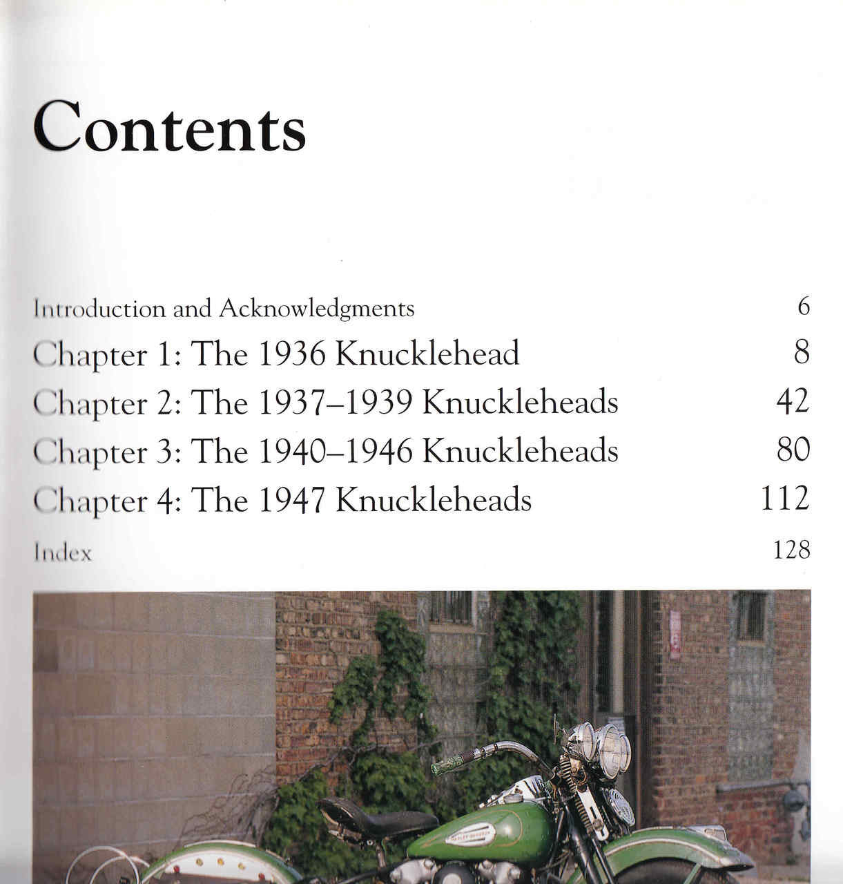 Original Harley-Davidson Knucklehead (9780760310618)  - cont
