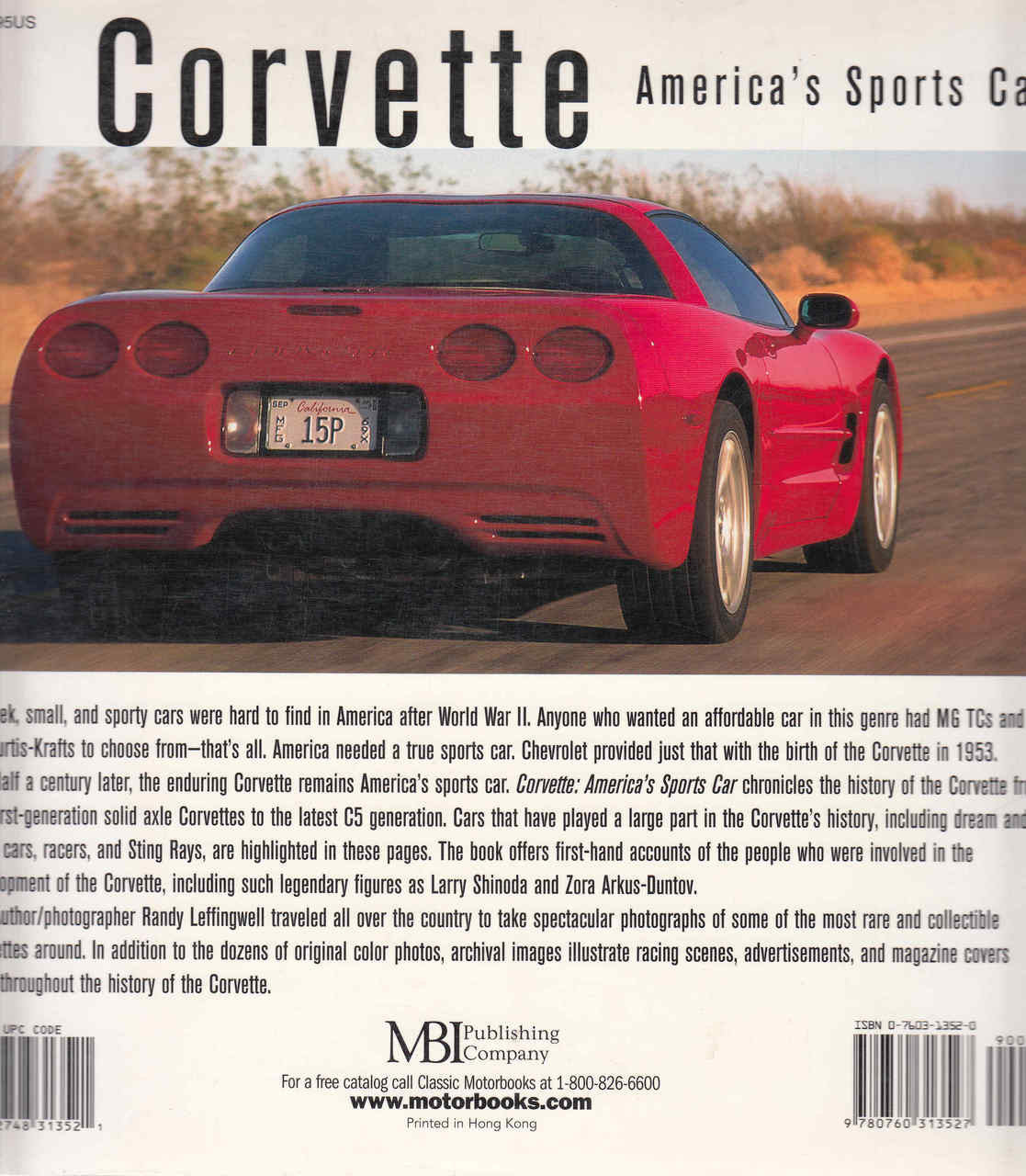 Corvette: America's Sports Car back