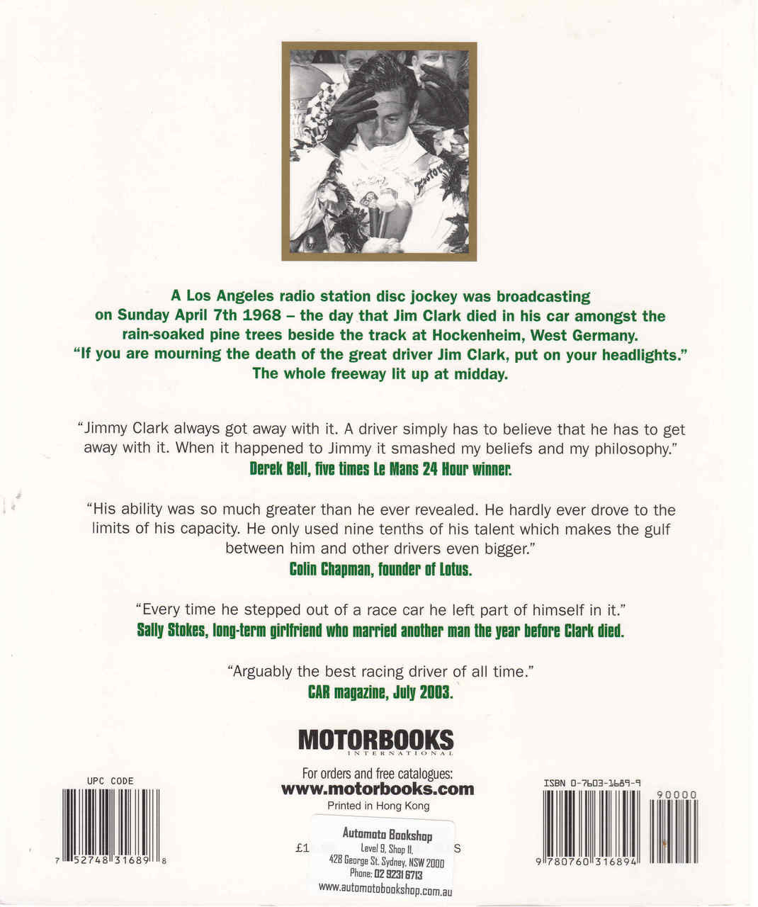 Jim Clark Racing Legend (Special Edition)