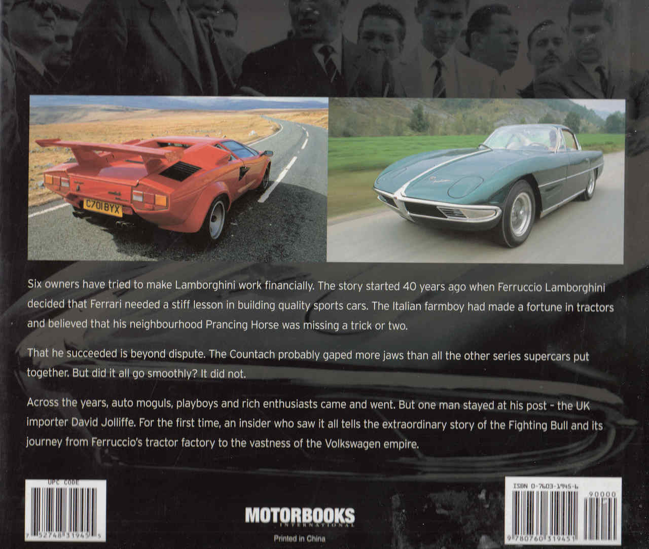 Lamborghini Forty Years (9780760319451) - back