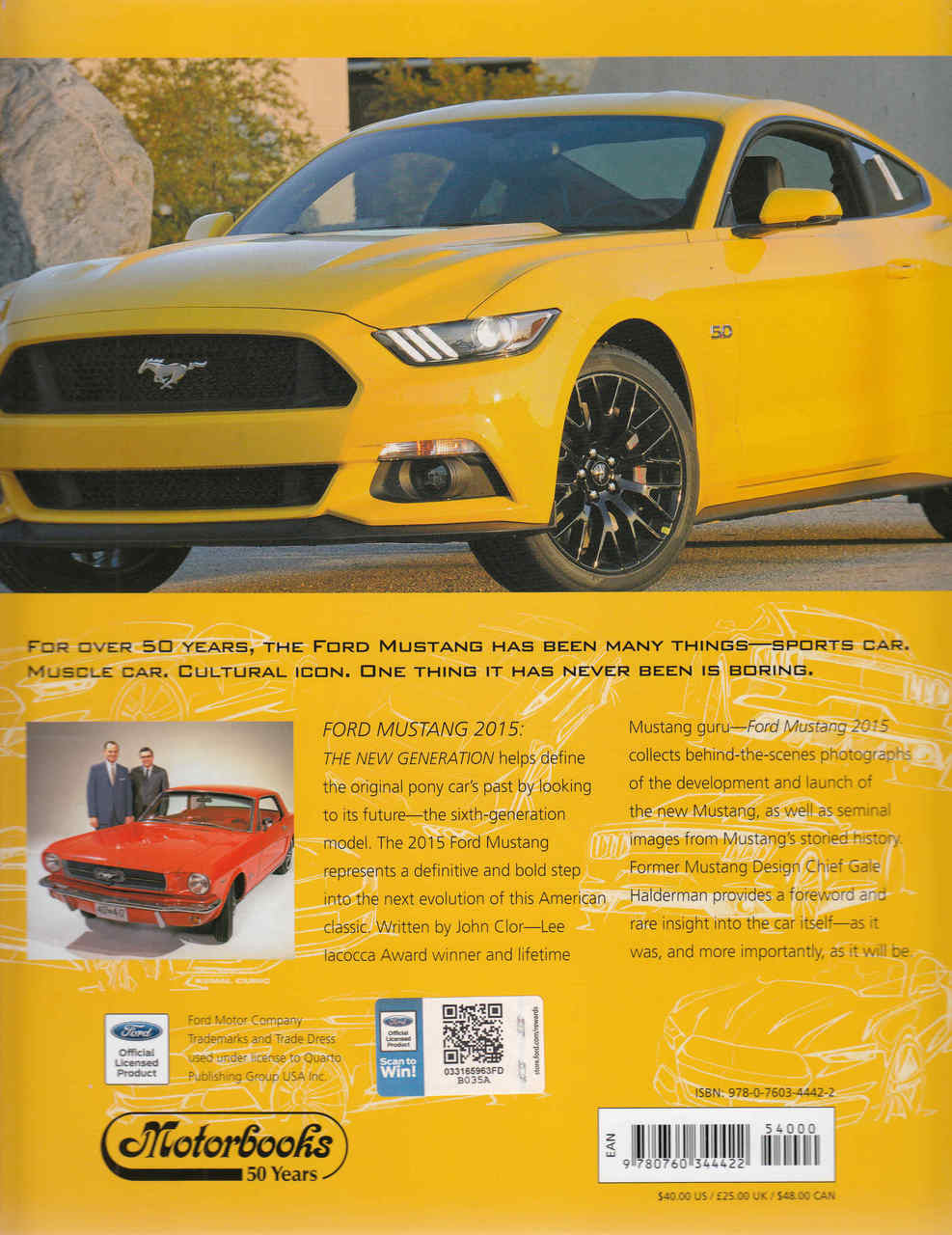 Ford Mustang 2015 The New Generation Back