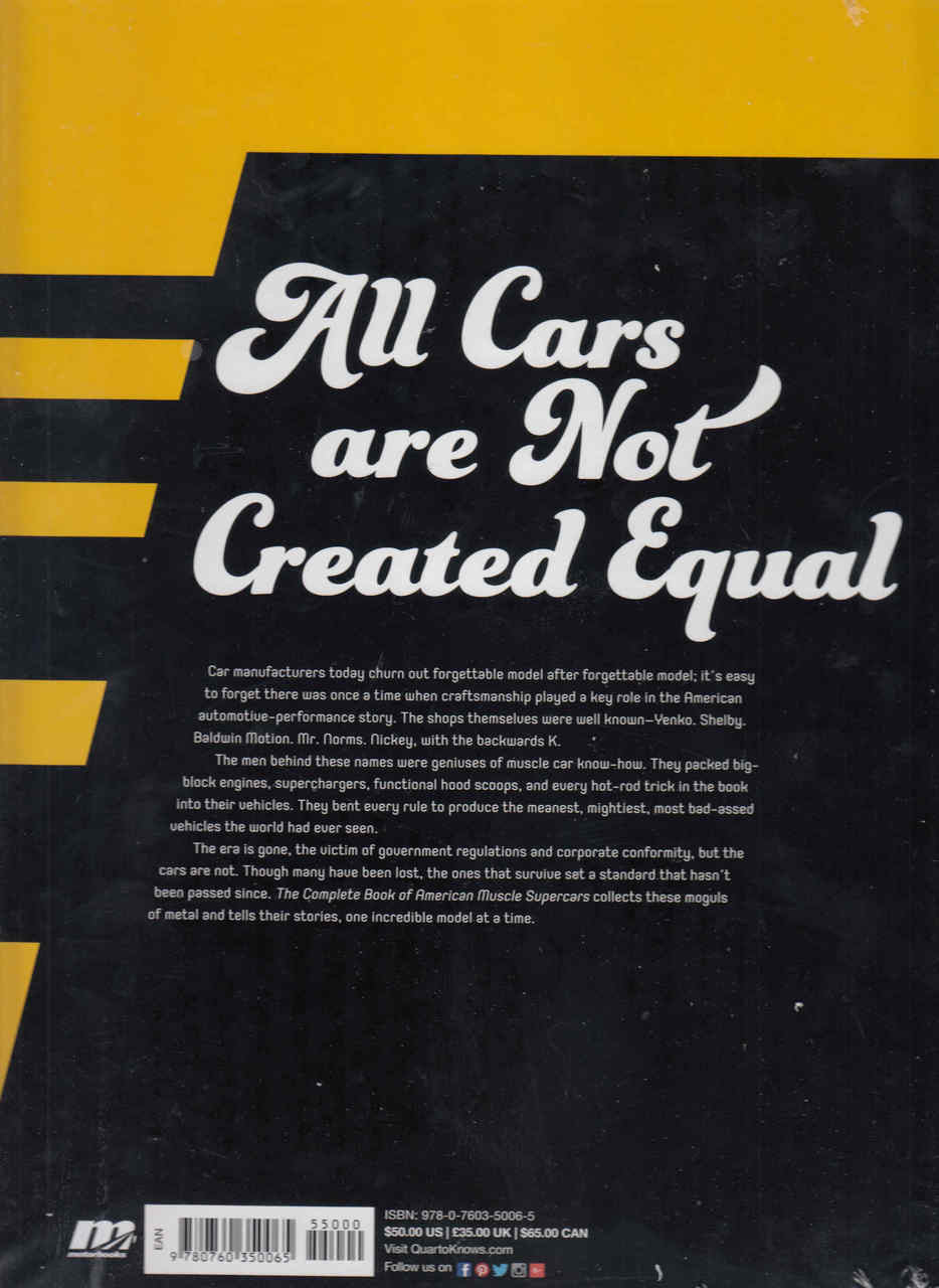 The Complete Book of American Muscle Supercars