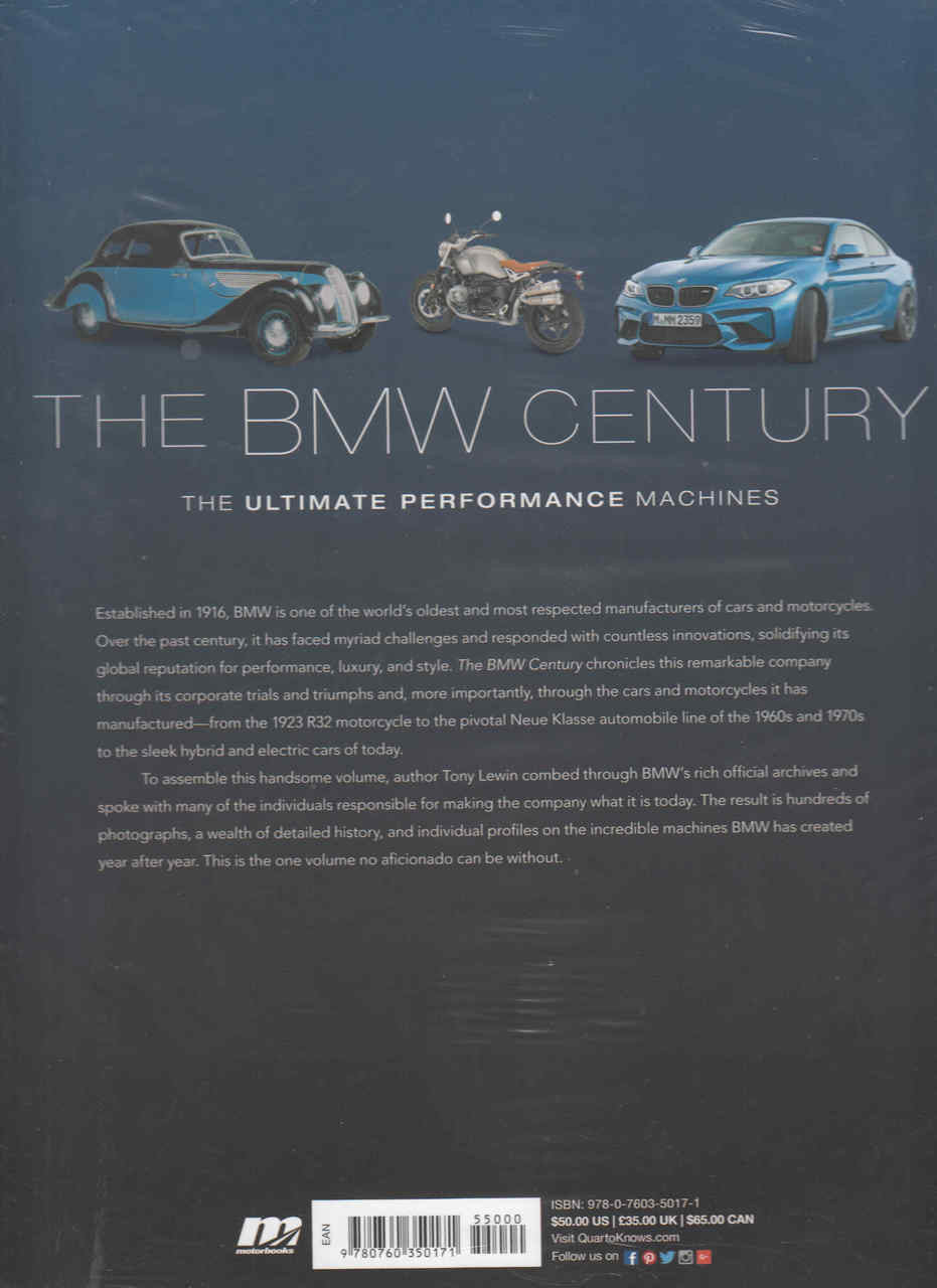 The BMW Century The Ultimate Performance Machines