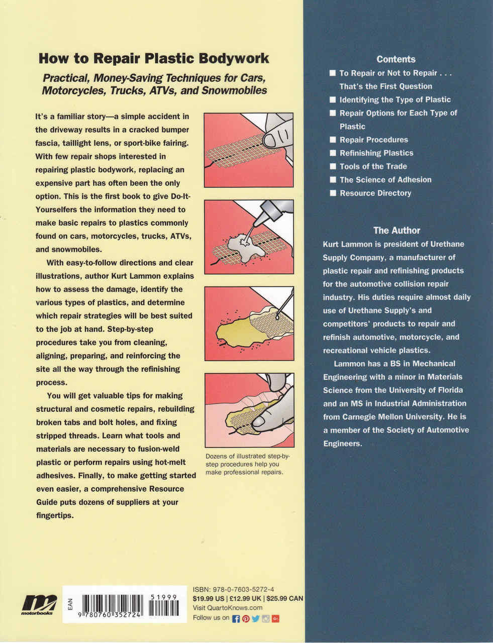 How To Repair Plastic Bodywork - Reprint ( 9780760352724)