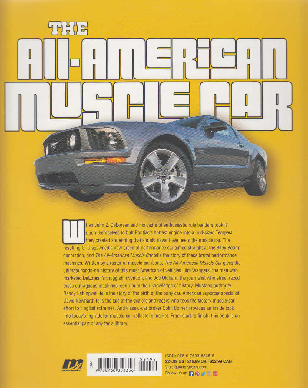The All-American Muscle Car - Revised & Updated Paperback Edition (9780760353356