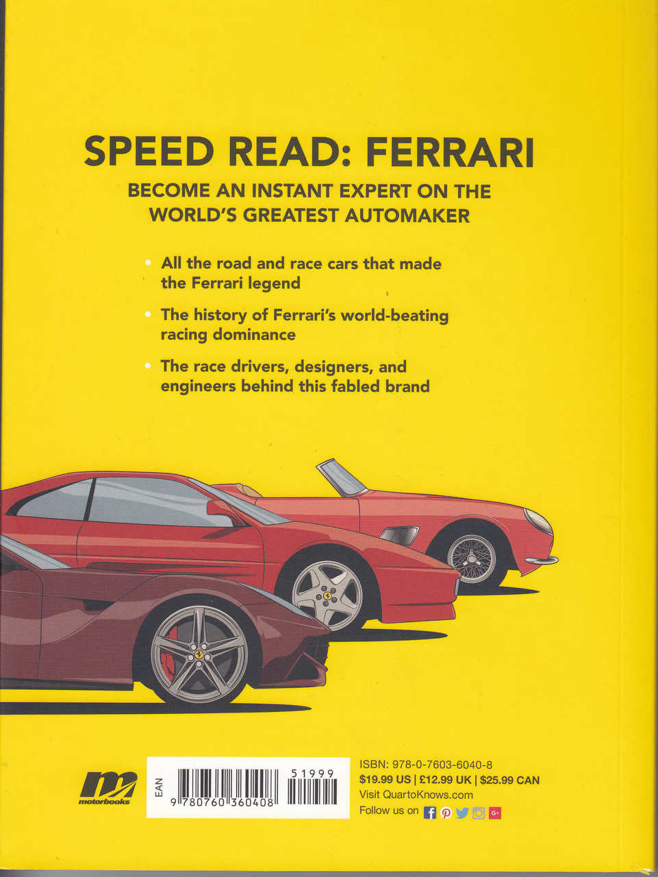 Speed Read Ferrari - The History, Technology and Design Behind Italy's Legendary Automaker