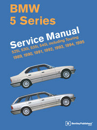 BMW 5 Series (E34) 525i, 530i, 535i, 540i 1989 - 1995 Workshop Manual