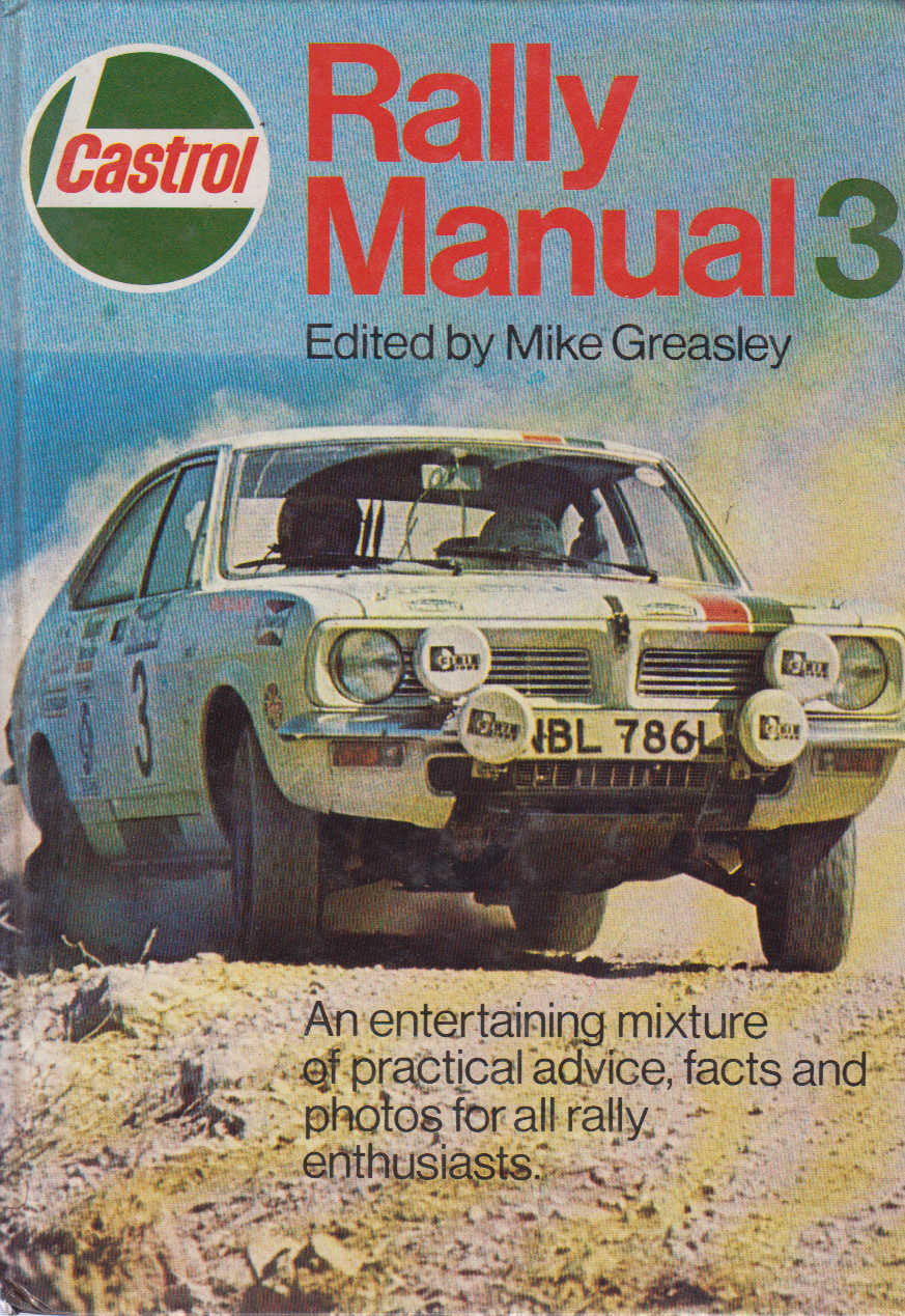 Rally Manual 3 (Ed. Mike Greasley) (9780850591514)