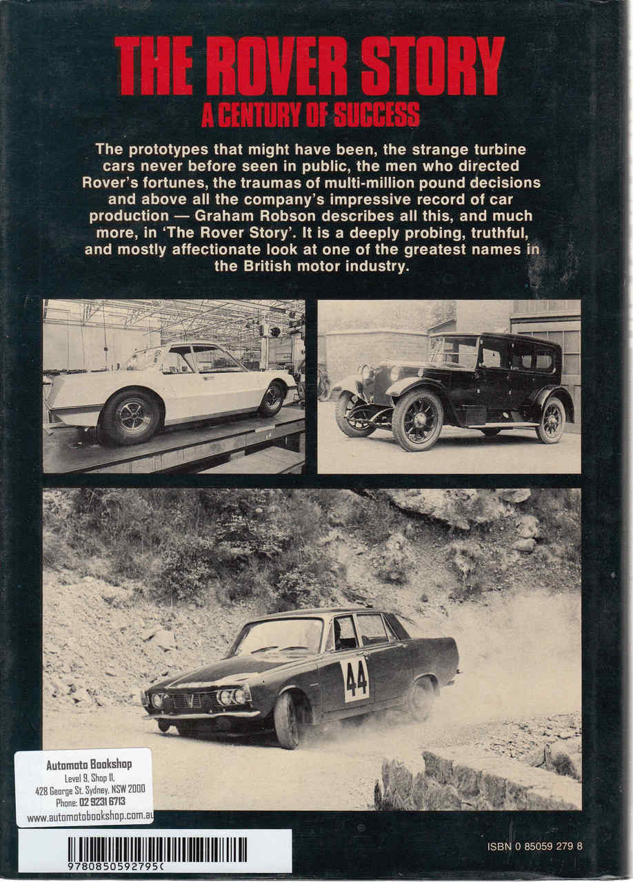 The Rover Story: A Century Of Success (9780850592795)