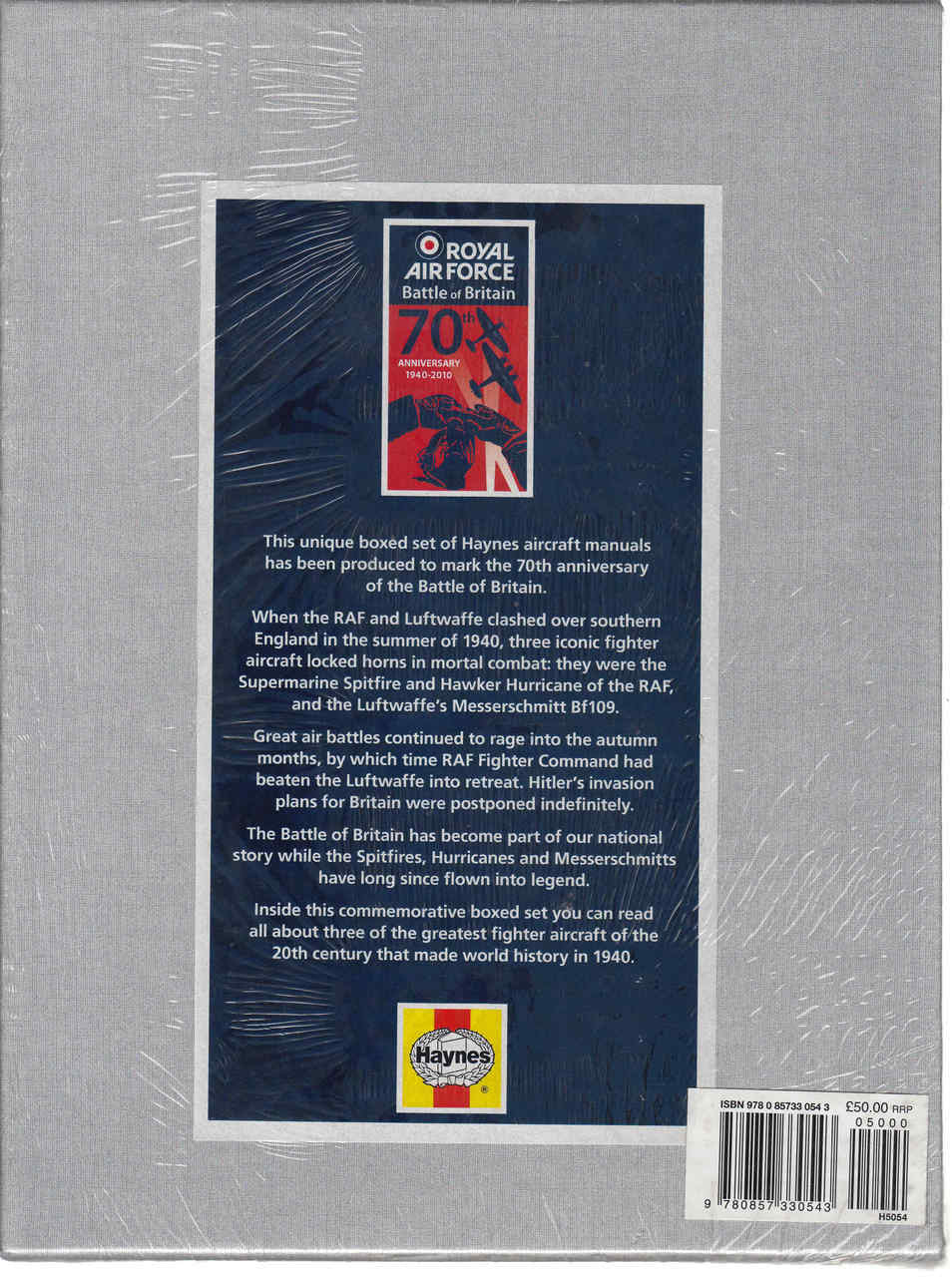 Royal Air Force Battle Of Britain 70th Anniversary 1940-2010 (3 Books in Slipcase) (9780857330543)