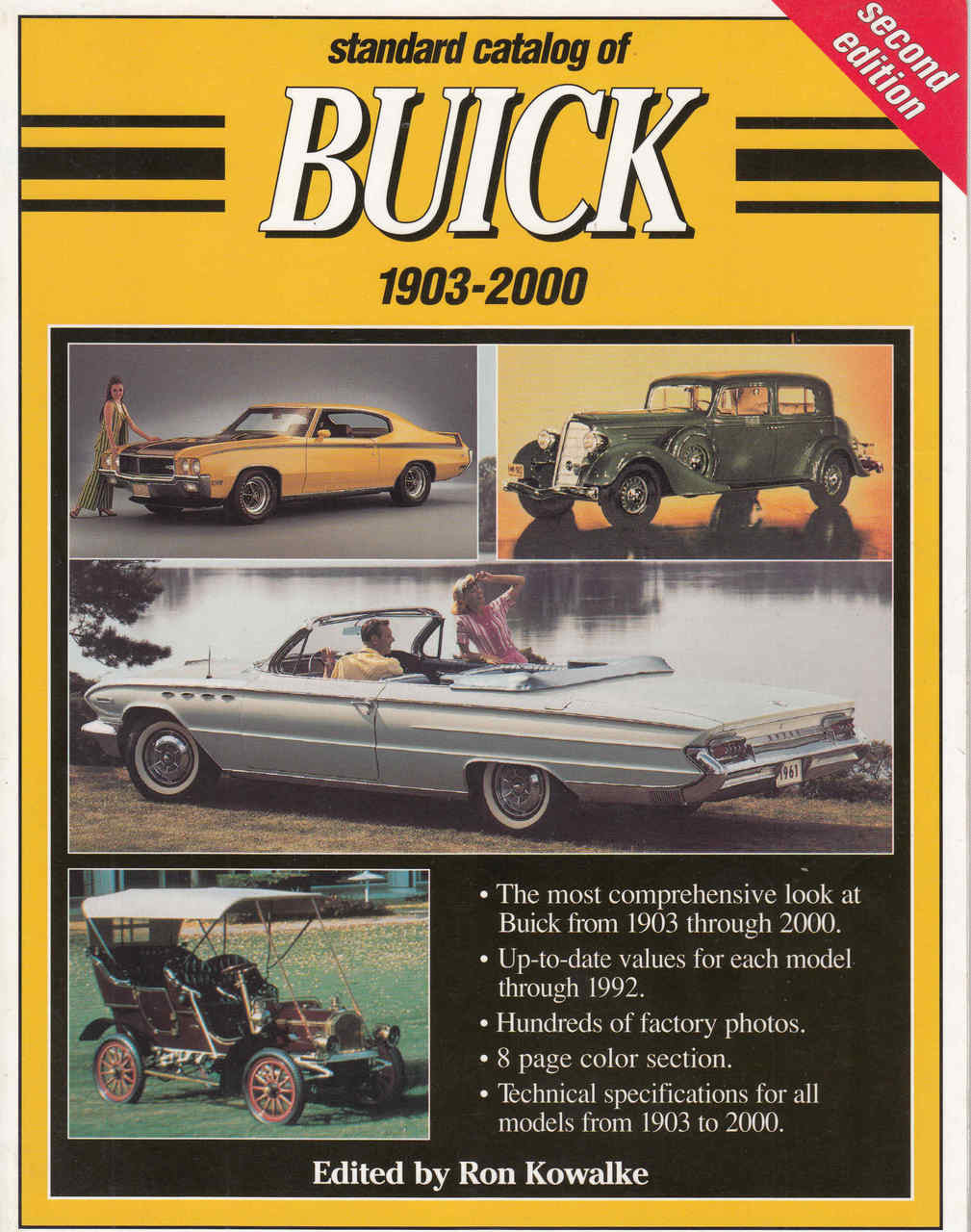 Standard Catalog Of Buick 1903 - 2000 (Second Edition) (9780873415767 - front