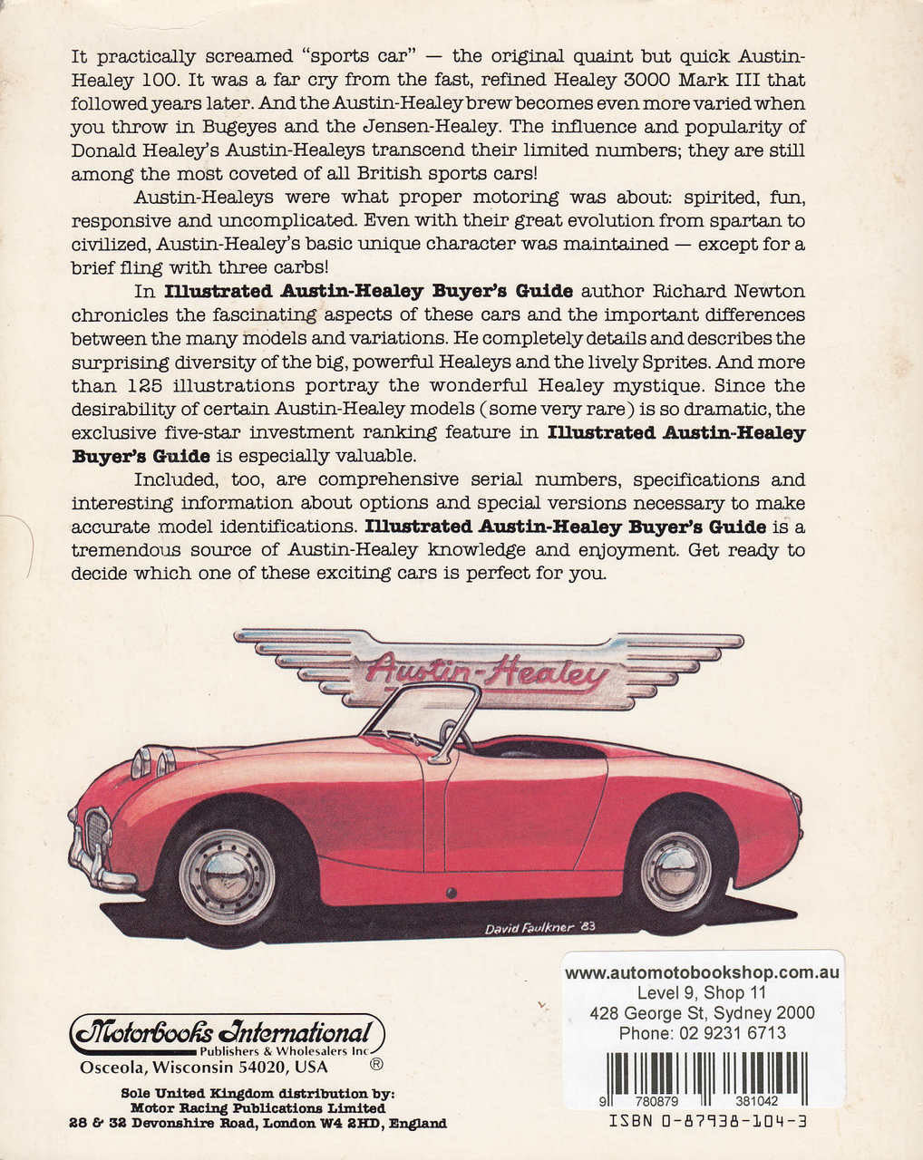 Illustrated Austin-Healey Buyer's Guide (First Edition) (9780879381042)