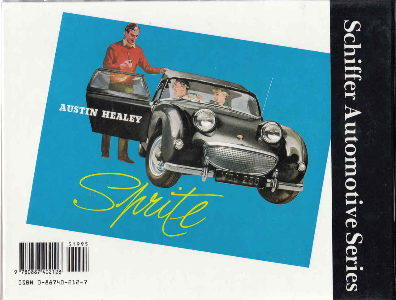 Austin-Healey 1953 - 72 Schiffer Automotive Series (9780887402128) - back