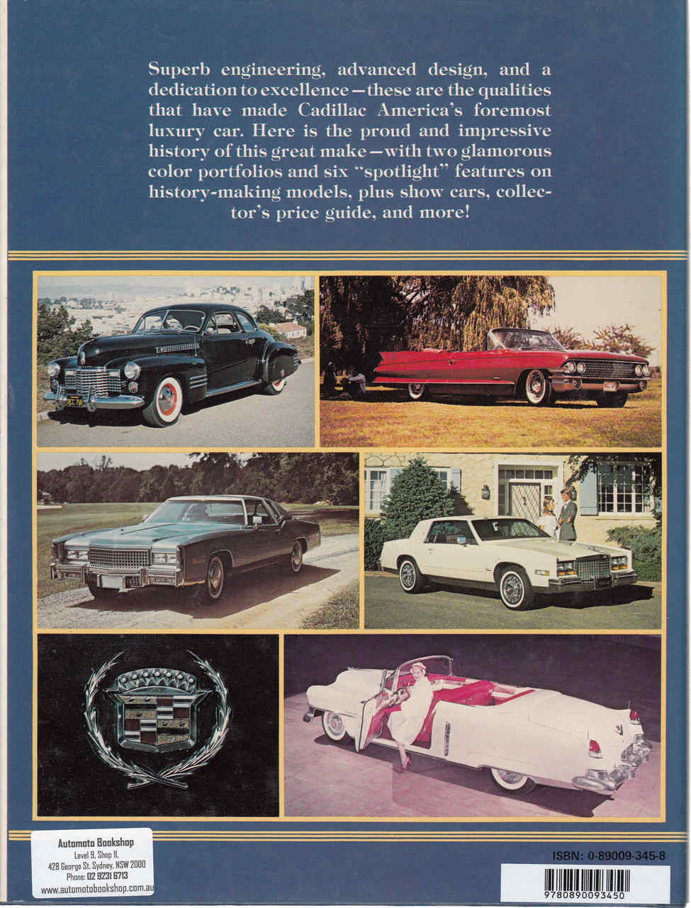 Cadillac: Standard Of Excellence By The Editors Of Consumer Guide