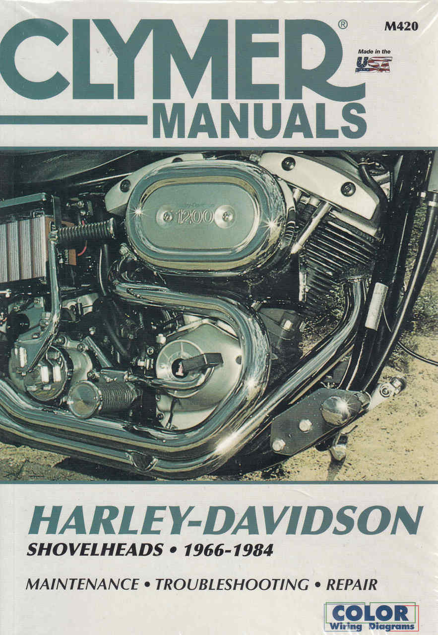 Harley-Davidson Shovelheads 1966 - 1984 Workshop Manual (9780892875665)