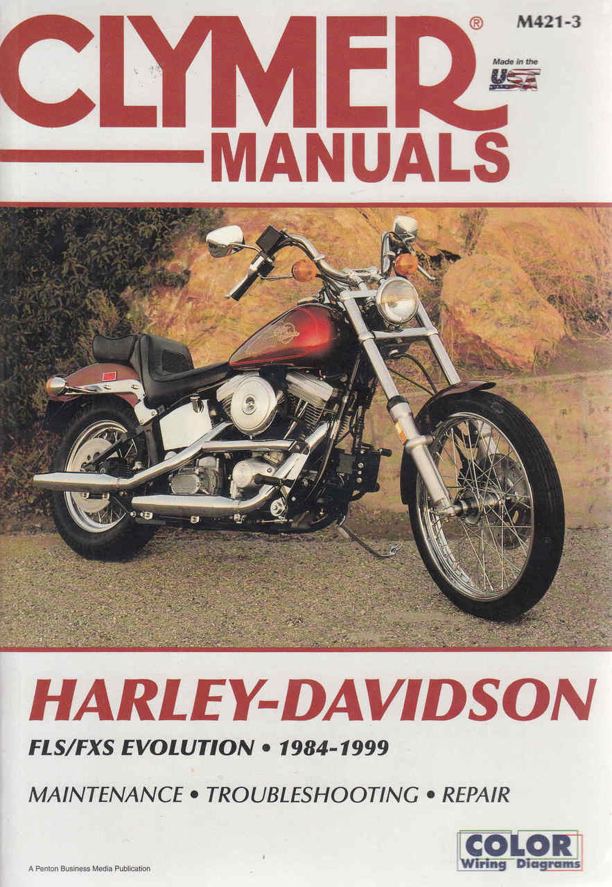Harley-Davidson FLS / CXS Evolution 1984 - 1999 Workshop Manual