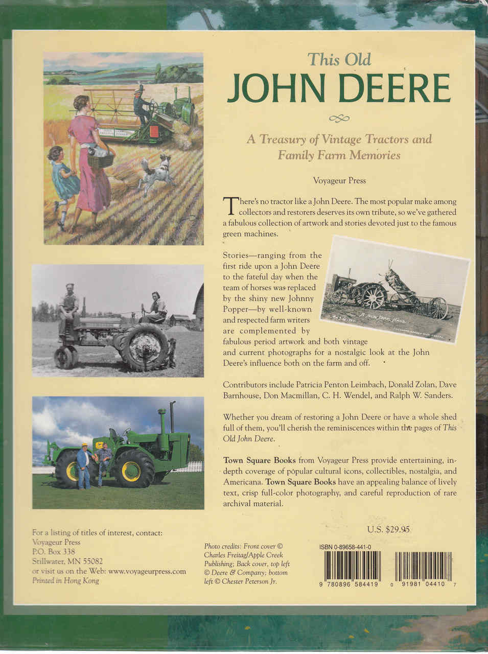 This Old John Deere: A Treasury Of Vintage Tractors And Family Farm Memories (9780896584419) - back