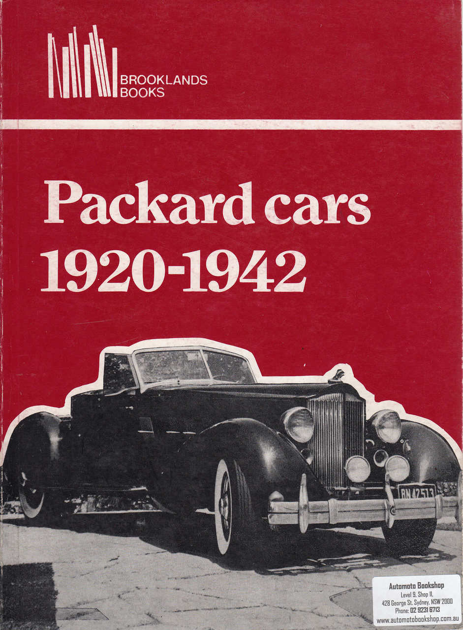 Packard Cars 1920-1942 Road Tests (9780906589427)
