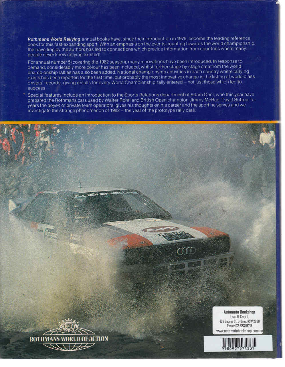 The Racing Success System By R Rothman Rothmans World Rallying 5
