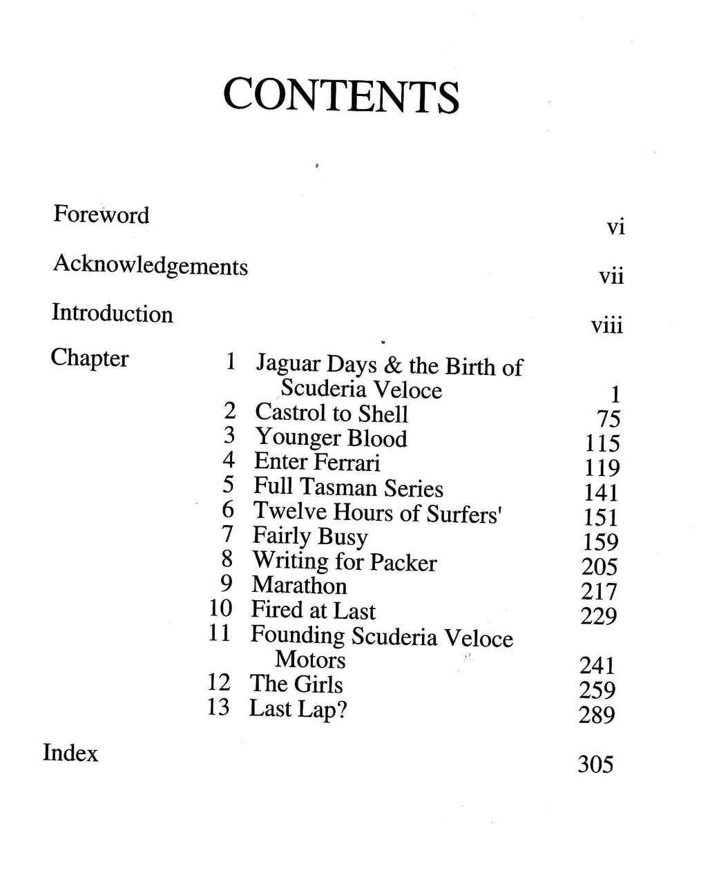 David McKay's Scuderia Veloce: The Autobiography (9780908031788) - cont