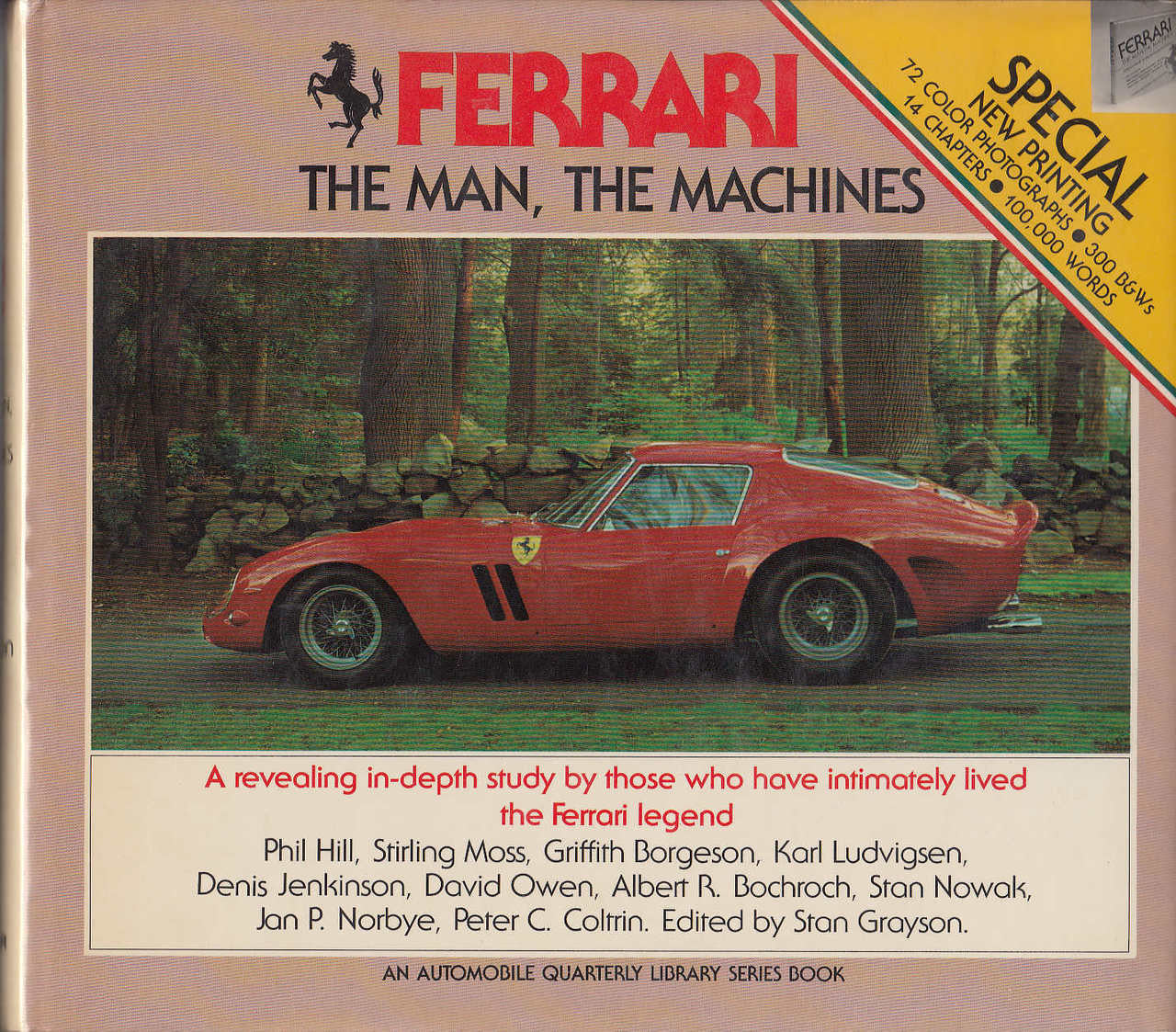 Ferrari, the Man, the Machines (1 May 1982 by Stan Grayson Hardcover)