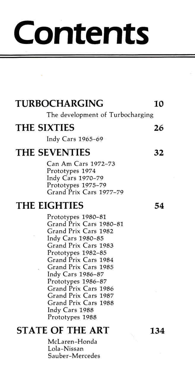 A History Of The Turbocharged Racing Car (9780946132645)