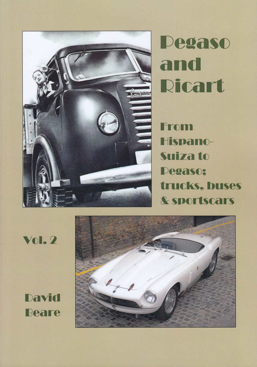 From Hispano-Suiza to Pegaso; trucks, buses and sportscars D (9780954736354)